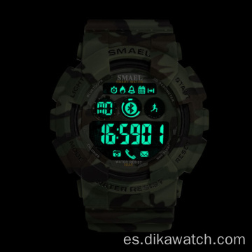 Reloj de pulsera de camuflaje militar masculino SMAEL 8013